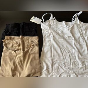 H&M Women's Tops - Black, Beige, and White